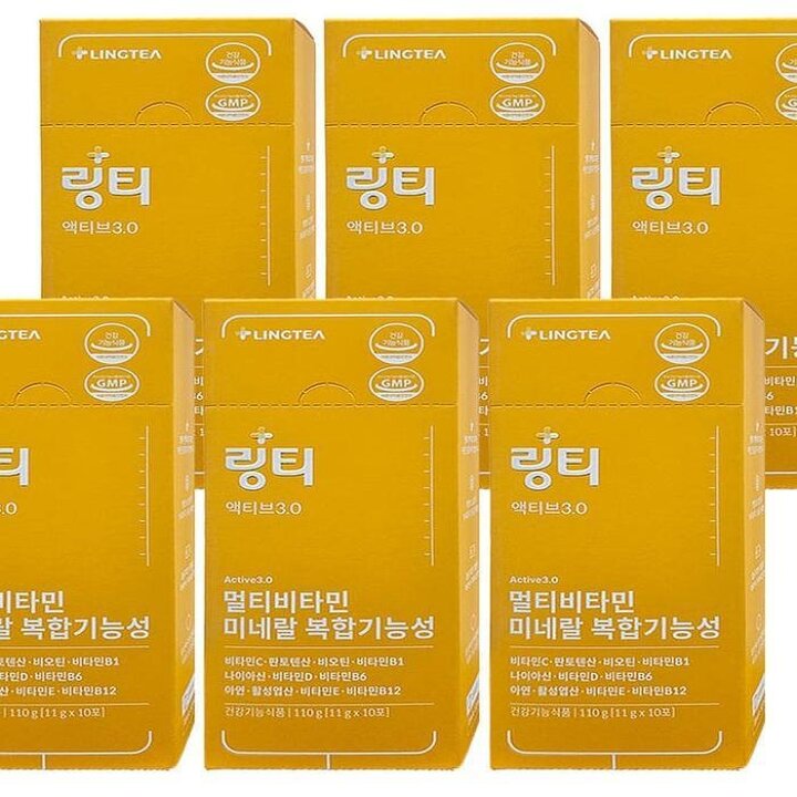 링티액티브3.0멀티비타민미네랄6박스60포x2SET(SH)