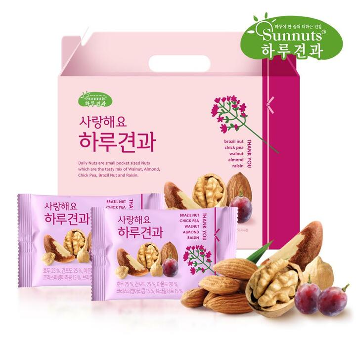 [하루견과] 사랑해요 하루견과 30입 견과 선물세트 견과세트