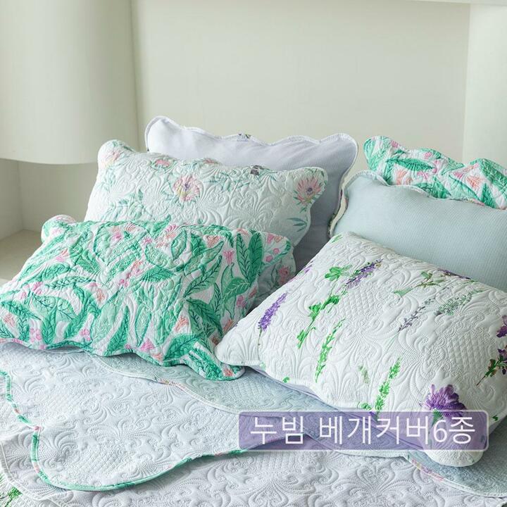 [26SS/최신상/메종노아] 속건워싱 시어서커 베개커버 6장 