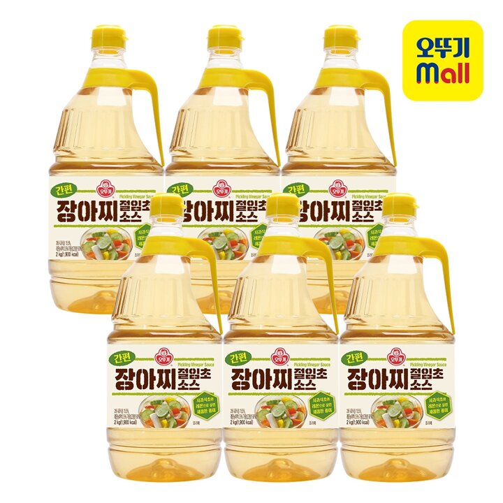 [오뚜기] 간편 장아찌 절임초소스 2kg 6개