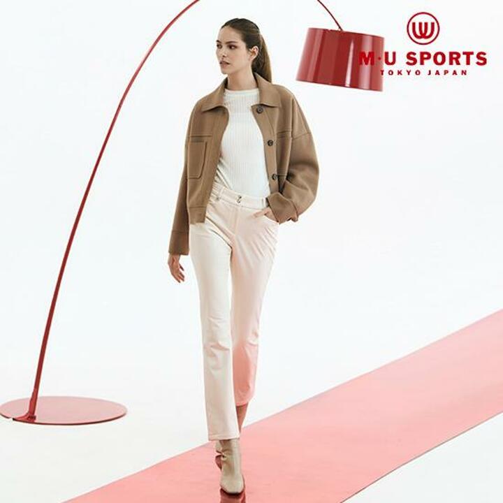 [MU SPORTS] 엠유스포츠 25FW 여성  벨벳 기모 팬츠 2종