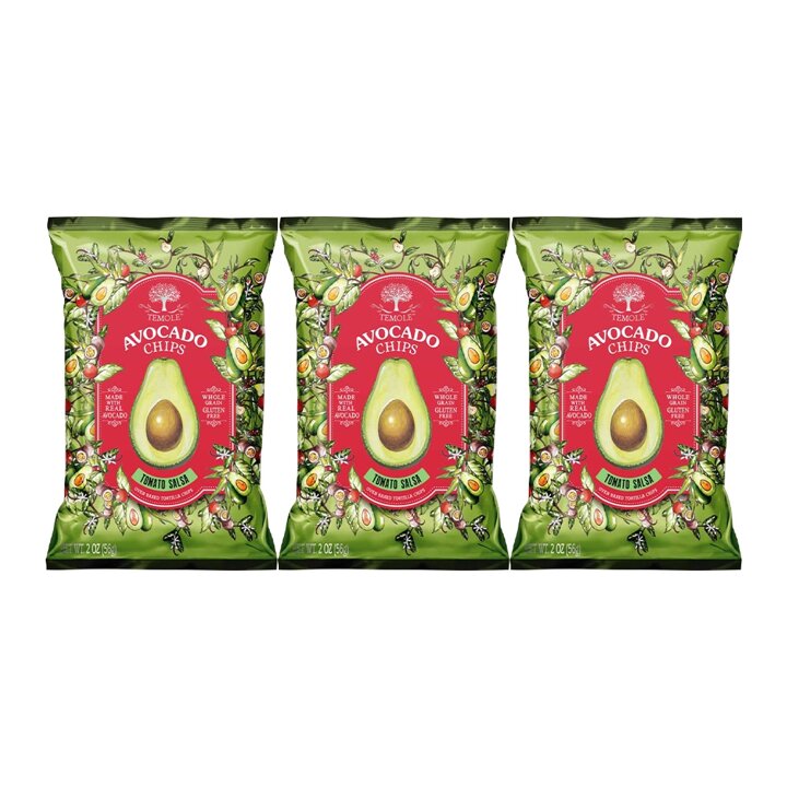 테몰 아보카도칩 토마토살사맛 40g x 3개