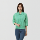 [PAT] 프리미엄 니트패치 블루종 블라우스_MK42503
