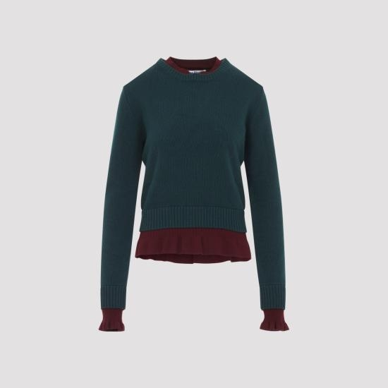 [해외배송] 26FW 아크네 스튜디오 스웨터 A60707 AAX DARK GREEN