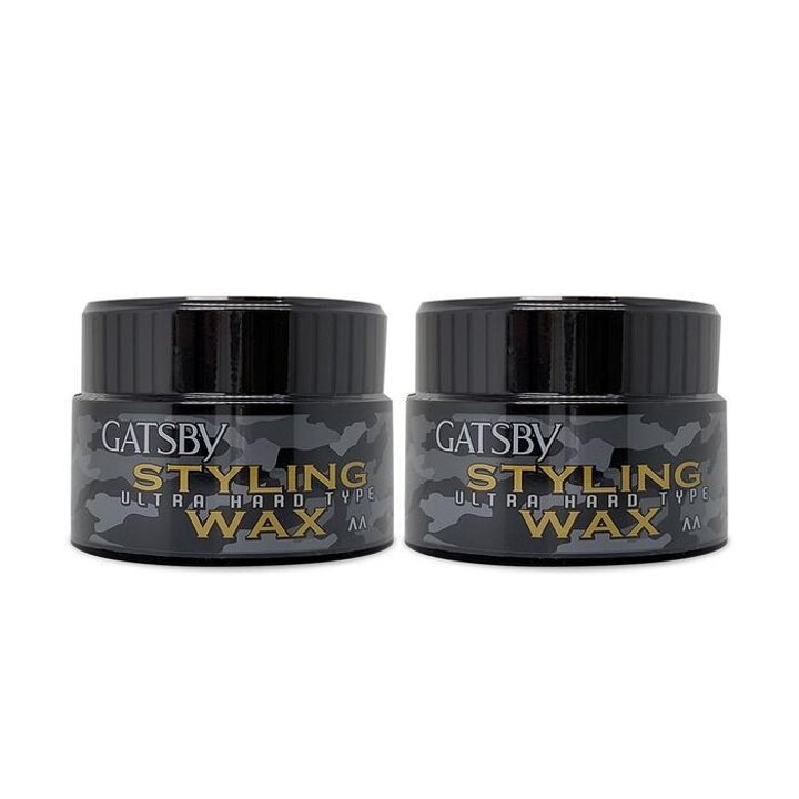 GATSBY스타일링왁스울트라하드80g무광강력고정2개Ss