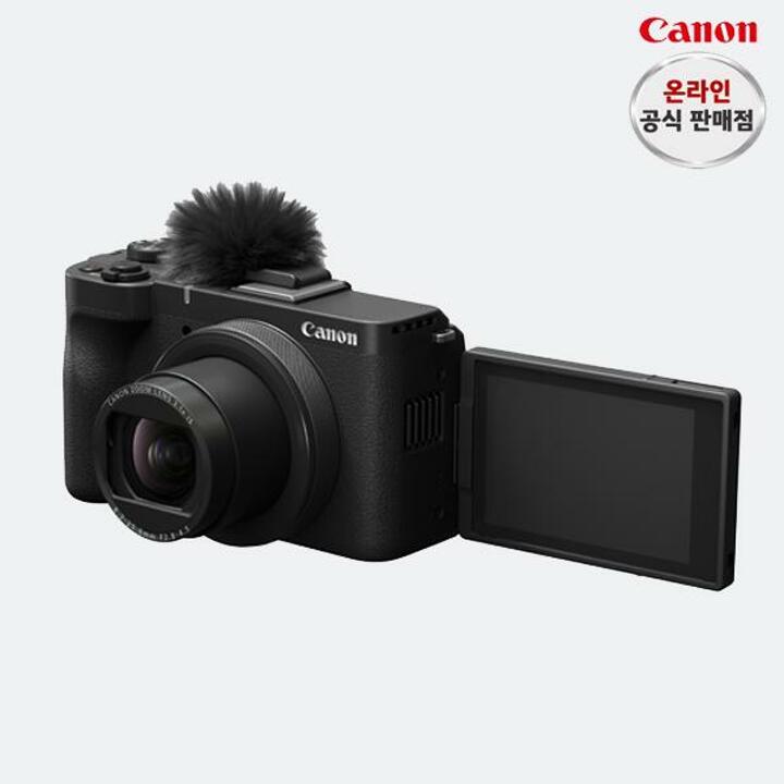 캐논 PowerShot V1 브이로그 카메라 + 고속128GB 메모리 + 정품 LC-E17E 충전기 (벌크)
