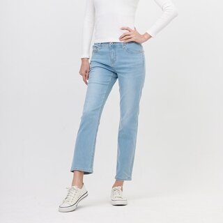여성) 기본워싱 일자 데님_JN1DIG983-LB