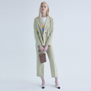 나이스클랍 원턱 백포인트 팬츠 N241XWP171