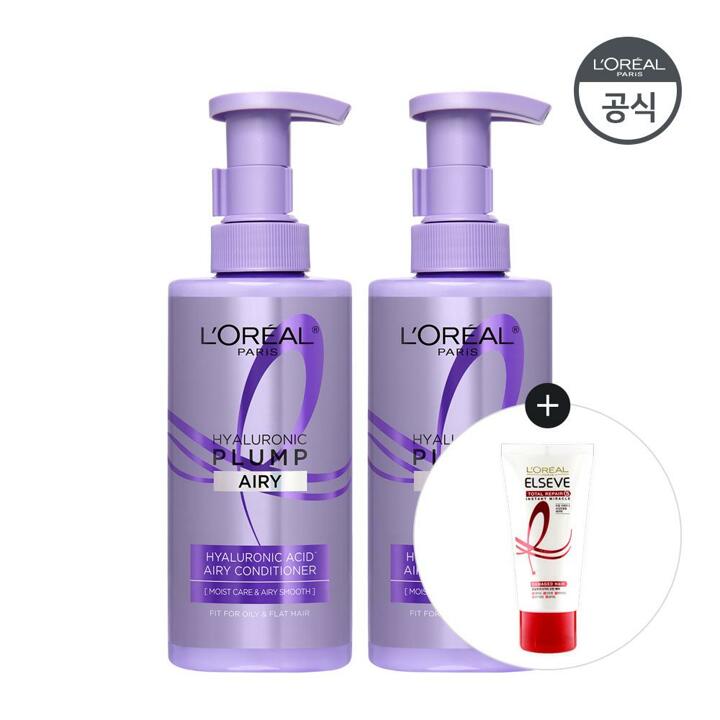 로레알파리 히알루론산 컨디셔닝 헤어팩 440ml 2개 [증정]TR5 헤어팩 50ml