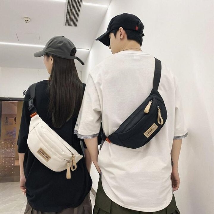 남녀가벼운심플슬링백힙색여행가방웨이스트백크로스