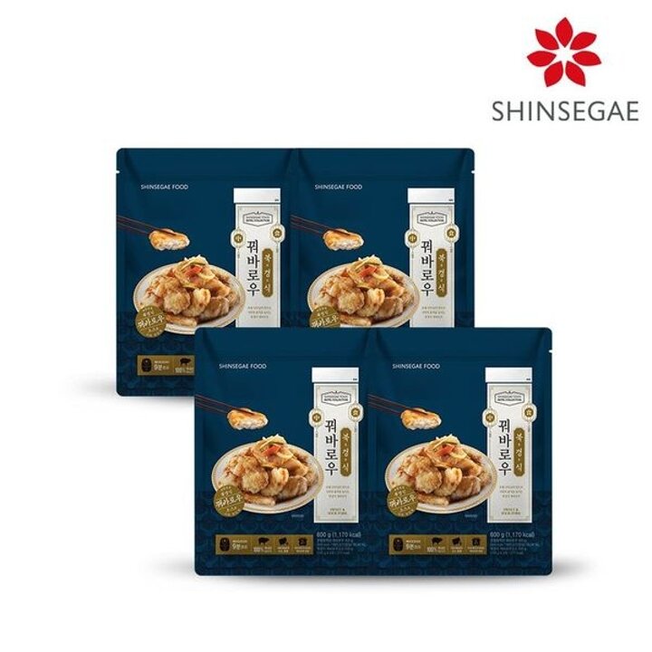 [신세계푸드] 호텔컬렉션 북경식 꿔바로우 600g x 4팩[33975354]