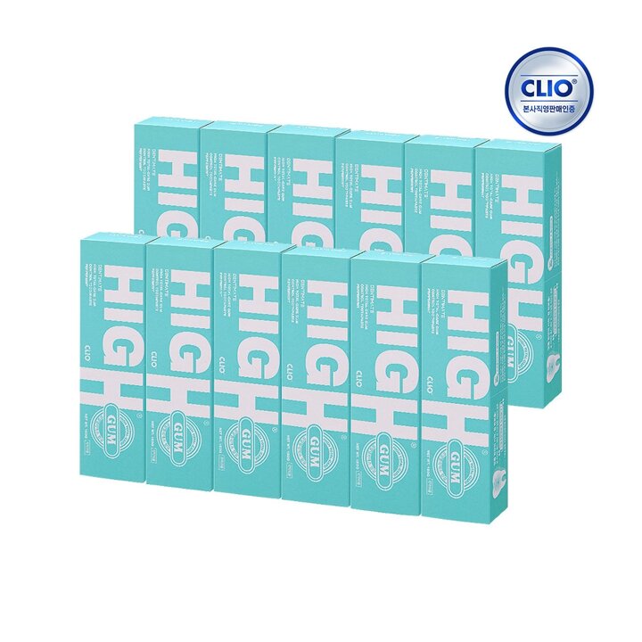 크리오 덴티메이트 하이토탈케어 검 컨트롤 치약 150g 6개입 x2개 (총 12개)