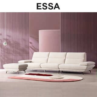 [06/23 20시라이브]엘로이즈 3.5인 크라비츠 패브릭 소파+스툴