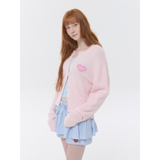 (대전신세계)키르시 멜로우 소프트 터치 가디건 [라이트 핑크]