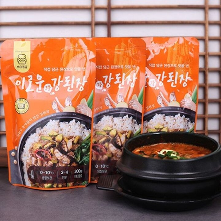 강원도 홍천 백이동골 강된장 300gx5팩[31091105]