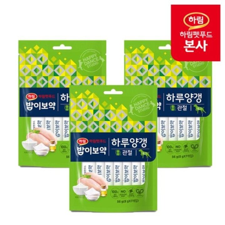밥이보약 DOG 하루양갱 관절 56g x 3[31877951]
