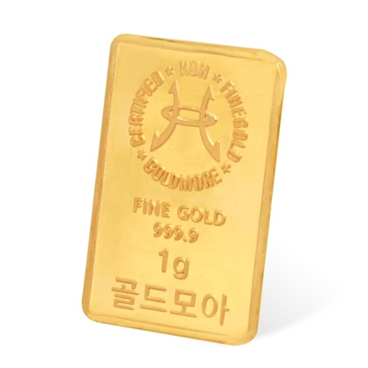 순금 골드모아 골드바 프레스 1g 24k