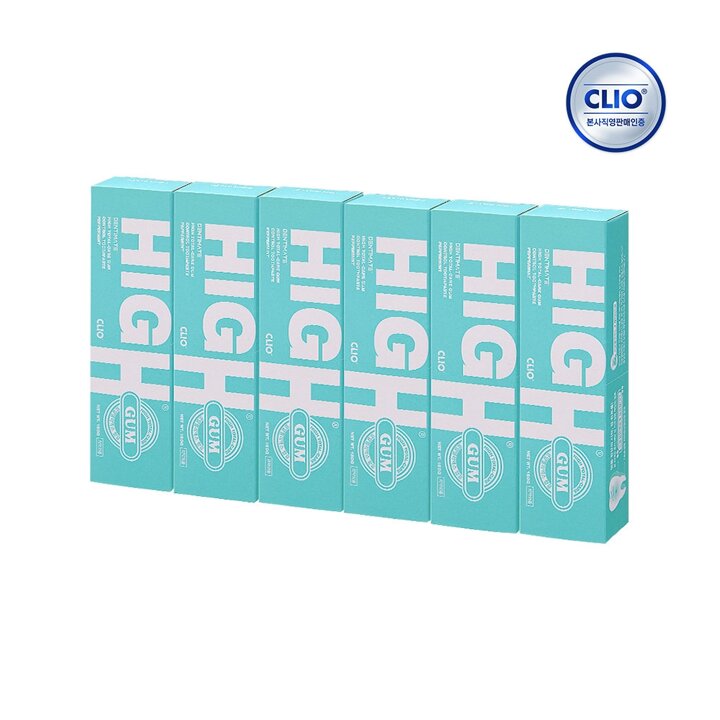 크리오 덴티메이트 하이토탈케어 검 컨트롤 치약 150g 6개입 x1개