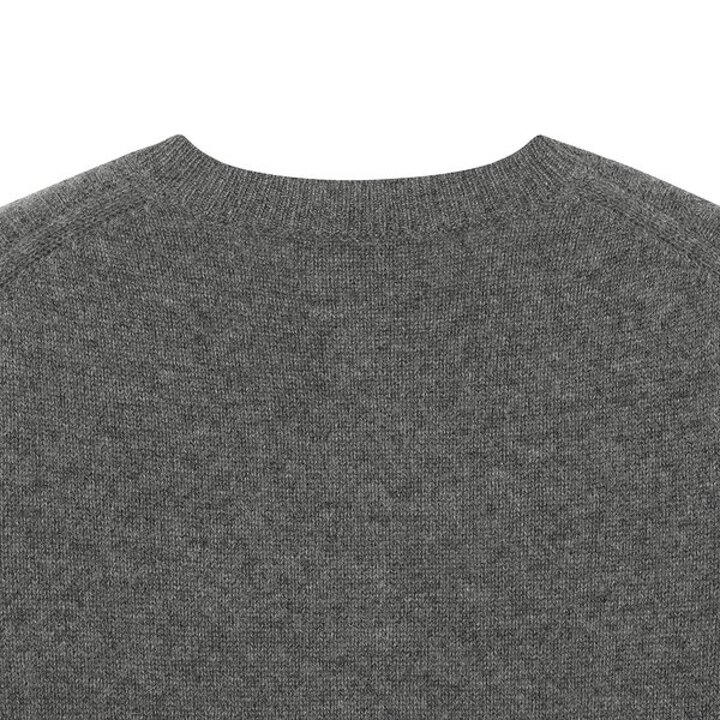 (신세계센텀점)캐시미어 케이블 베이직 가디건 (ZFKKCA104C-CHARCOAL)