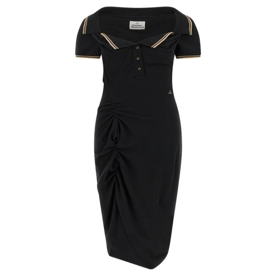 [해외배송] 26FW 비비안웨스트우드 원피스 VI343338BM BLACK