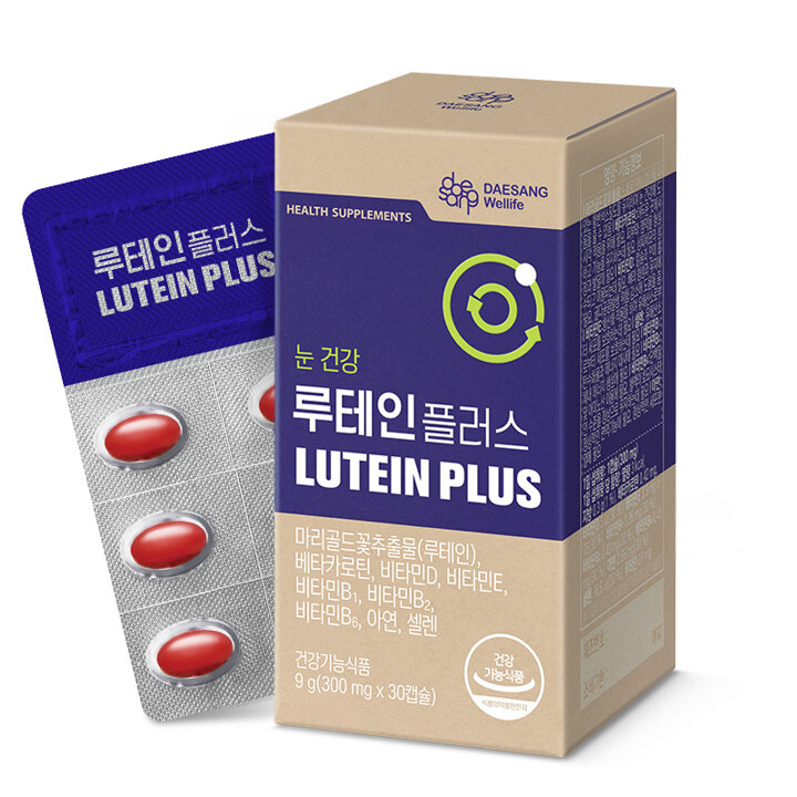 [대상웰라이프]루테인 플러스 30캡슐 (총1개월분)