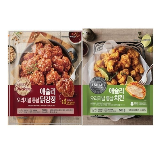 [애슐리]애슐리반반치킨세트(통살1+닭강정1)