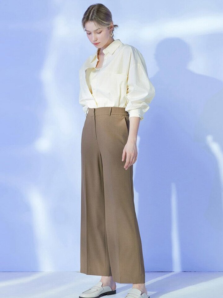 루시앙 스트레치 와이드 팬츠 (3color)