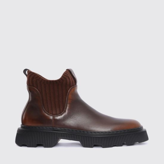 [해외배송] 25FW 산토니 슈즈 WTCW71705NERTLGX M40 Brown