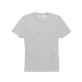 메종키츠네 여성 베이비폭스 립 니트 티셔츠 라이트 그레이 QW00806KT1195-H120