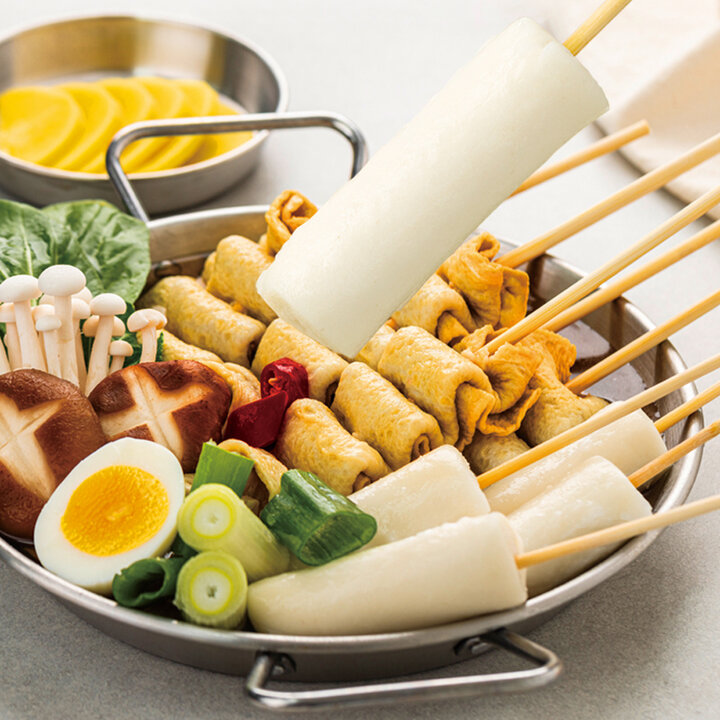 [부산직송]맛뜰안 부산명품 물떡 어묵꼬치 3봉, 총1.3kg+어묵육수6개
