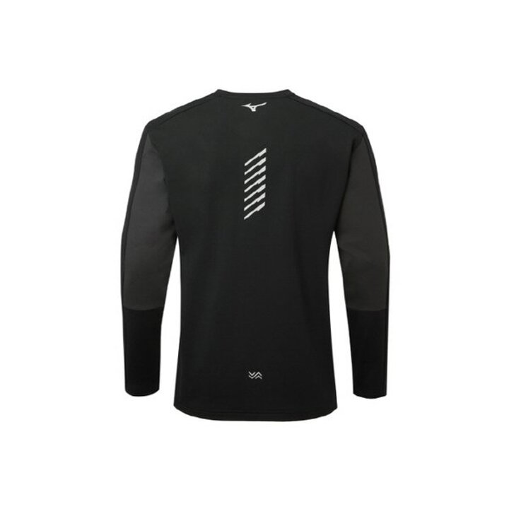 (신세계의정부점)미즈노 공용 기모 스판 런닝티셔츠 32YA460009 신축성 보온성 운동 RUNNING BRUSHED LONG SLEEVE