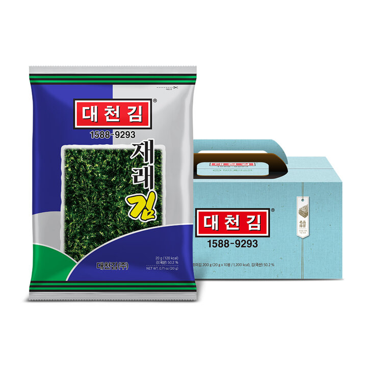 대천김 재래김 10봉/선물세트