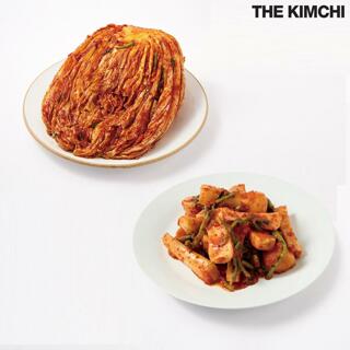 [홍진경 더김치] 포기김치 3kg + 잘라담근 총각김치 2kg