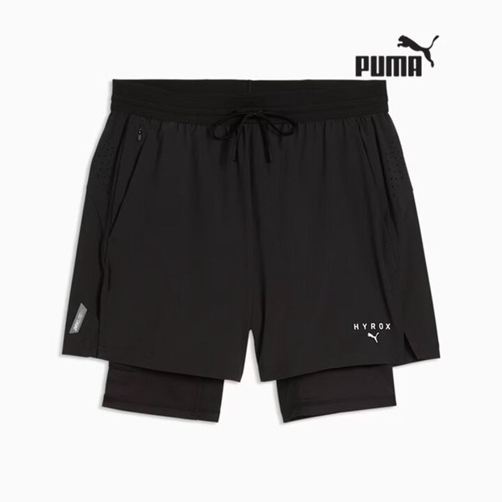(대전신세계)X 하이록스 드라이엘리트 2in1 쇼츠 528566 01 남성용 기능성 레깅스 반바지