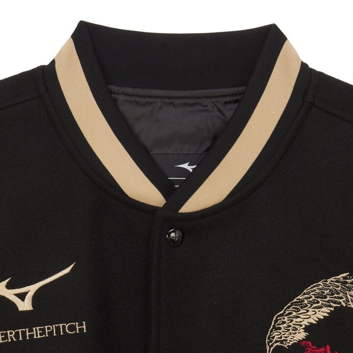 (신세계센텀점)미즈노 x 오버더피치 한정판 바시티자켓 MIZUNO * OVER THE PITCH VARSITY JACKET 32YE5F4709
