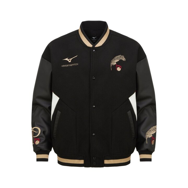 (신세계센텀점)미즈노 x 오버더피치 한정판 바시티자켓 MIZUNO * OVER THE PITCH VARSITY JACKET 32YE5F4709