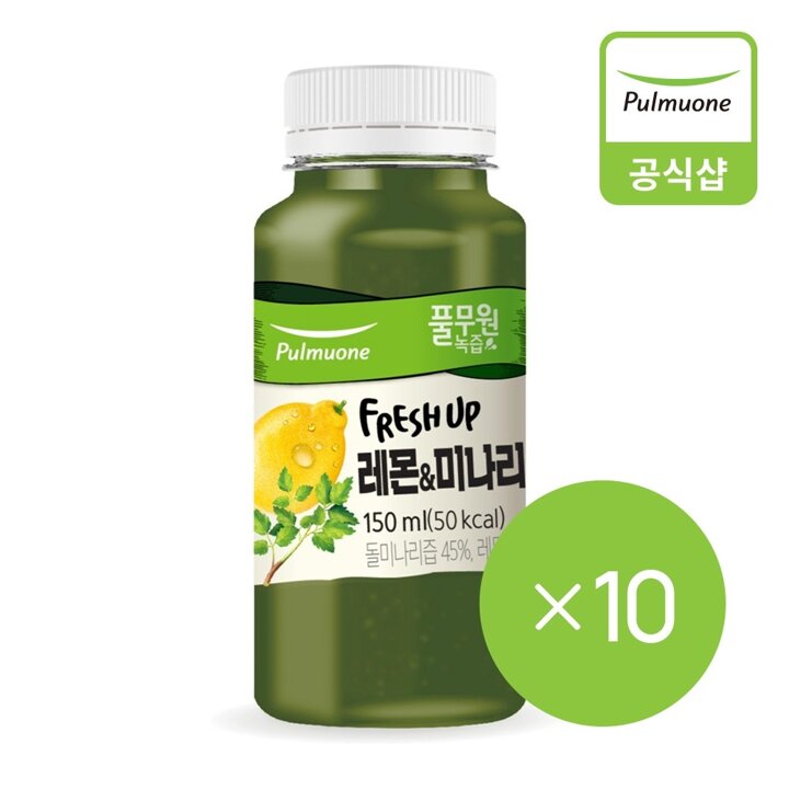 [풀무원] 프레시업 레몬미나리 150mlX10개