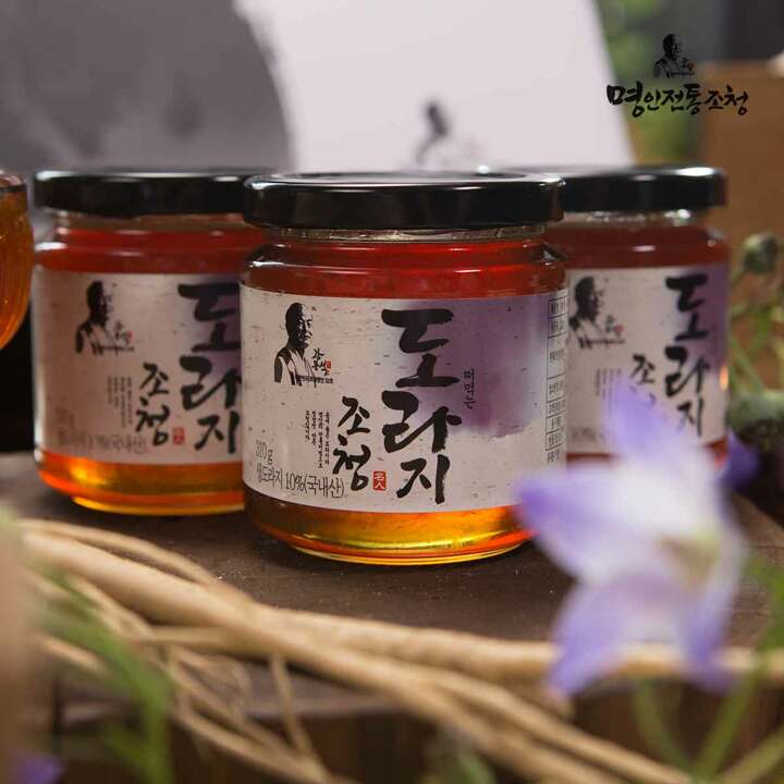 [더블구성] 강봉석 식품 명인 조청세트 (도라지조청 310g x 4병 + 생강조청 310g x 2병, 총 6병)