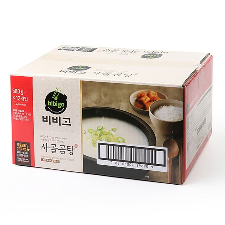 [코스트코] [CJ]비비고 사골곰탕 500g x 12개