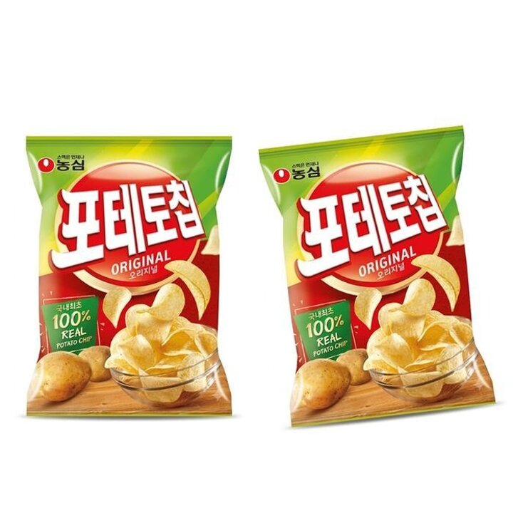 농심 포테토칩 오리지널 60g x 10봉