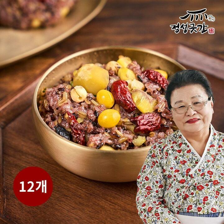 정성곳간 강순의 명인의 전통 수제 영양밥 120g 12팩