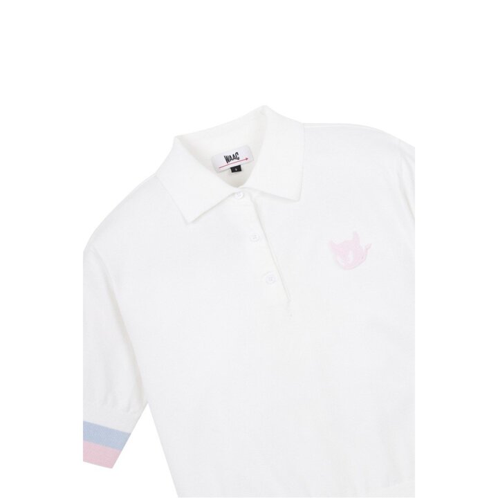 (신세계강남점)왁[WAAC]골프 (WWWAM25230WHX)WTO Women WAACKY Knit Polo