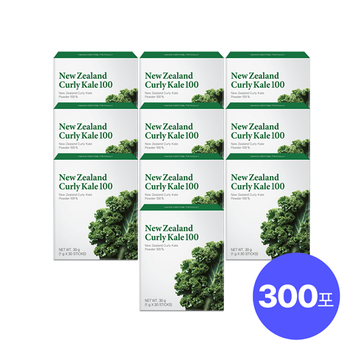 (M) [더블] 뉴질랜드 컬리케일 100 (1g * 30포) * 10박스 / 300포