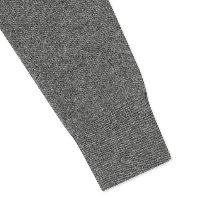 (신세계센텀점)캐시미어 베이직 가디건 (ZFKKCA102C-CHARCOAL)
