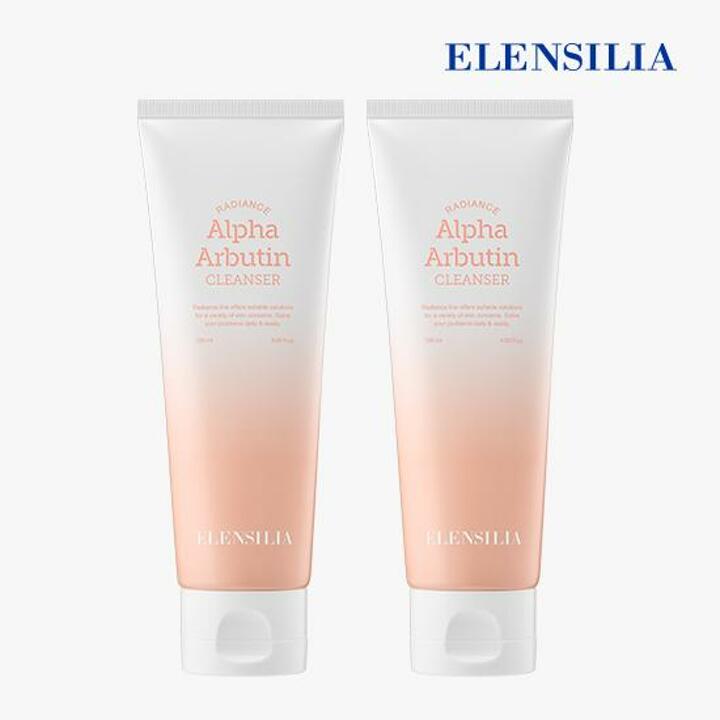 [엘렌실라] 래디언스 알파 알부틴 폼클렌저 120ml 2개(유통기한 27년 2월까지)