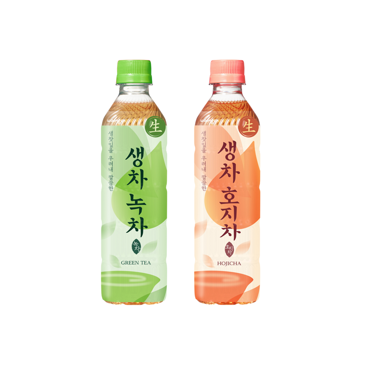 웅진식품 생차 녹차/호지차/바나바 호박팥차 500ml 20입