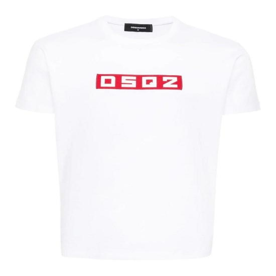 [해외배송] 24FW 디스퀘어드2 반팔 티셔츠 S74GD1223S23009100C White
