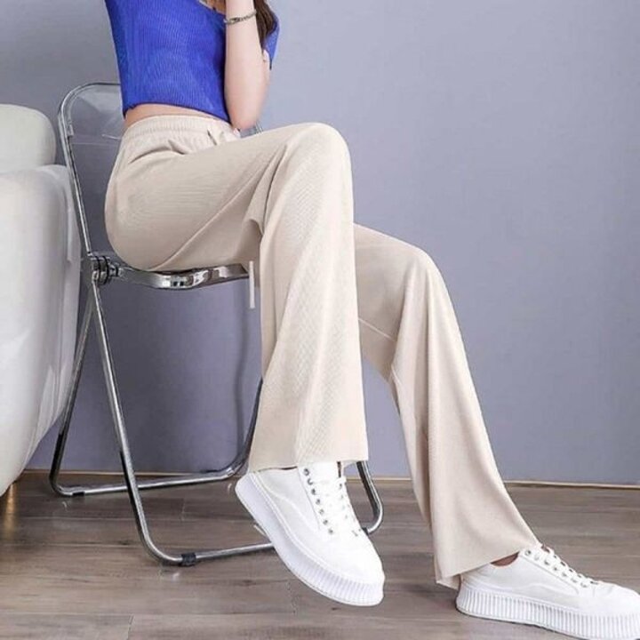여자 팬츠 쿨바지 여름 긴바지