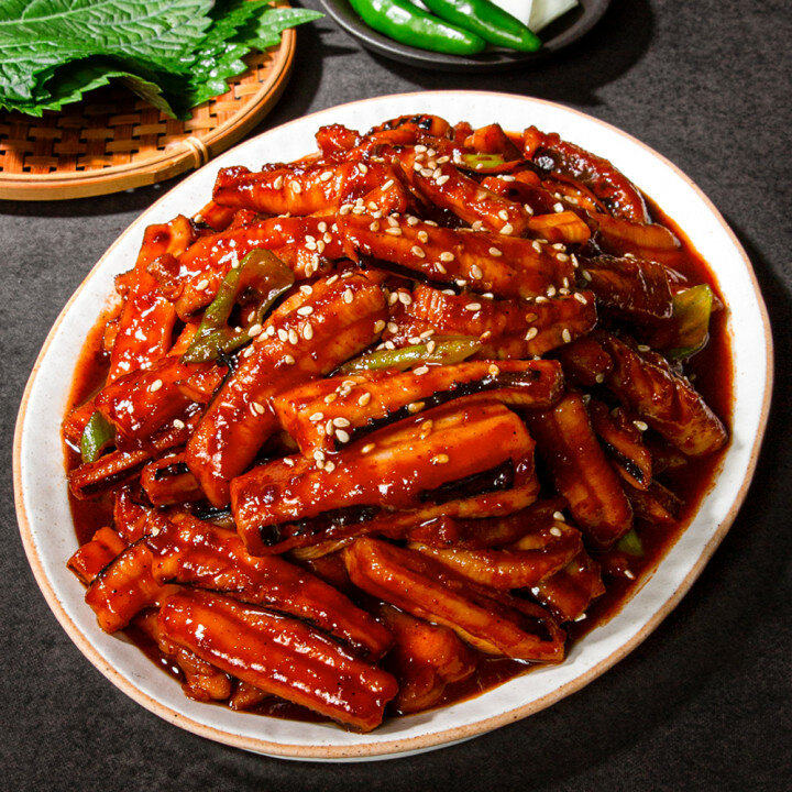 원팩쿠캣 오징어볶음 2종 (일반/불고기) * 3팩