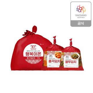 종가 행복이온 포기김치 5kg+총각850g/열무 900g  1개 골라담기